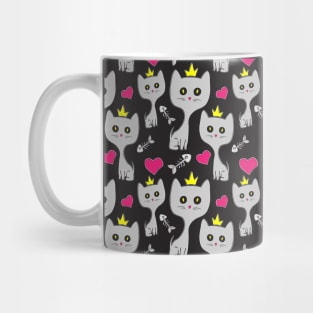 Cat Queen Pattern Mug